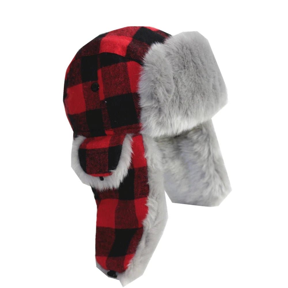 Red Plaid Winter Hats for Women - Keep Warm in Style! - Wandering Woman