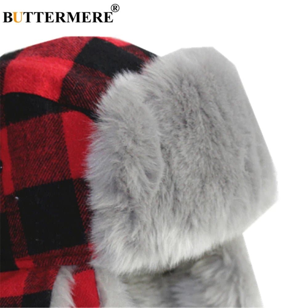 Red Plaid Winter Hats for Women - Keep Warm in Style! - Wandering Woman