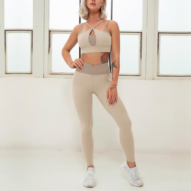 Seamless Sportswear Yoga Sets - Wandering Woman