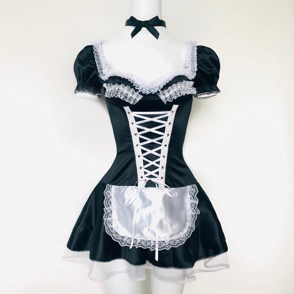 Sexy French Maid Costume - Wandering Woman