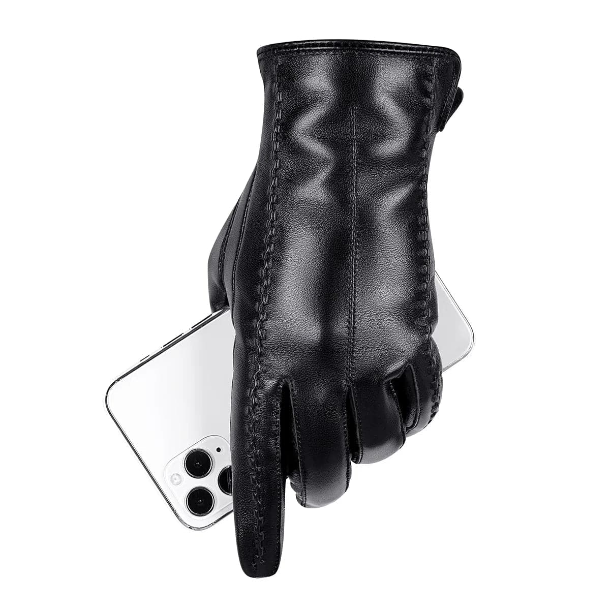 Sheepskin Leather Driving Gloves - Wandering Woman