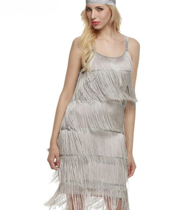 Short Fringe Party Dress - Wandering Woman