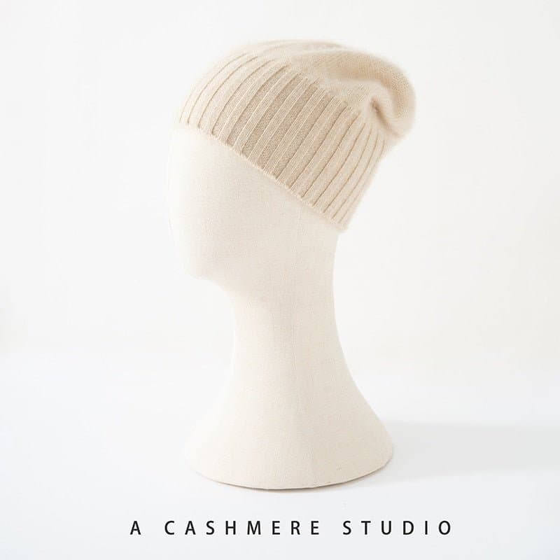 Soft Warm Cashmere Cap - Wandering Woman