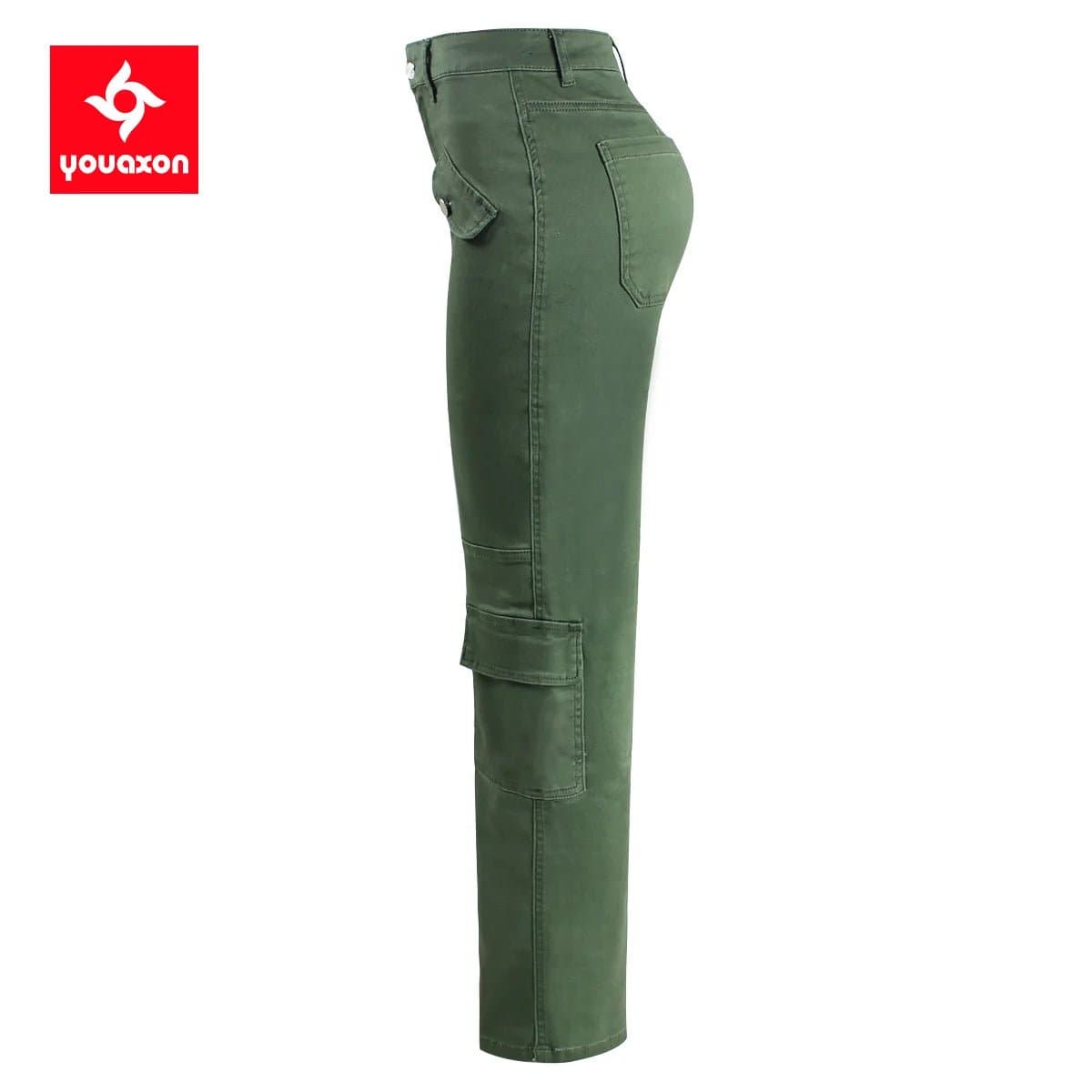 Stretchy Cargo Pants - Wandering Woman