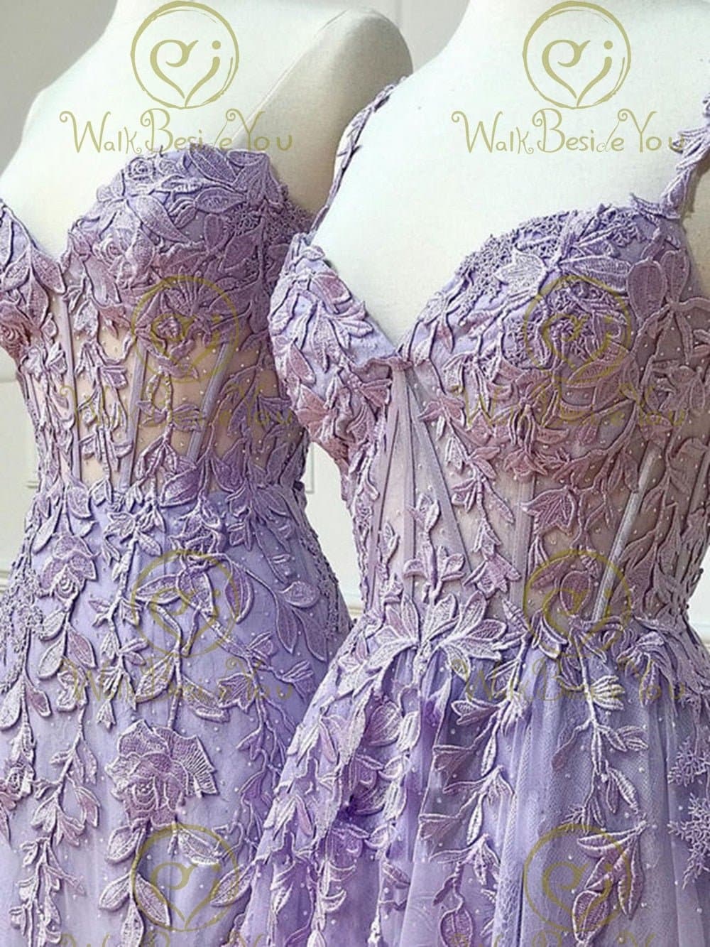 Sweetheart Sweep Gowns - Wandering Woman
