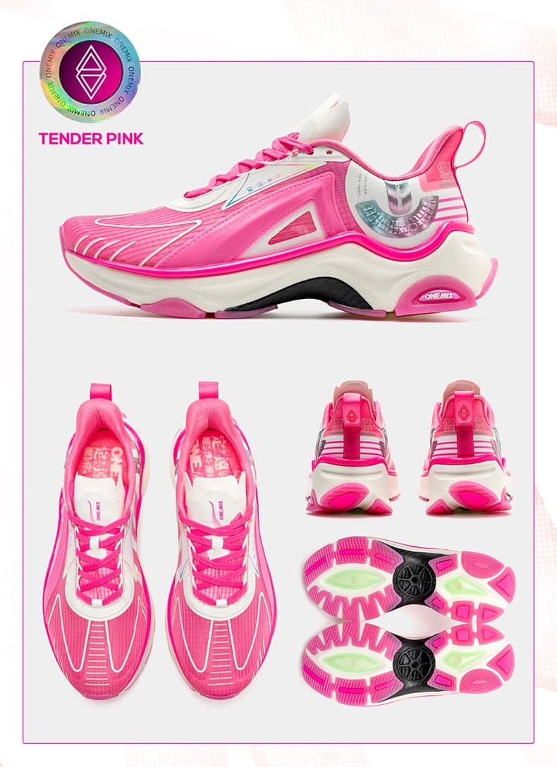 Technology Support Running Shoes - Wandering Woman