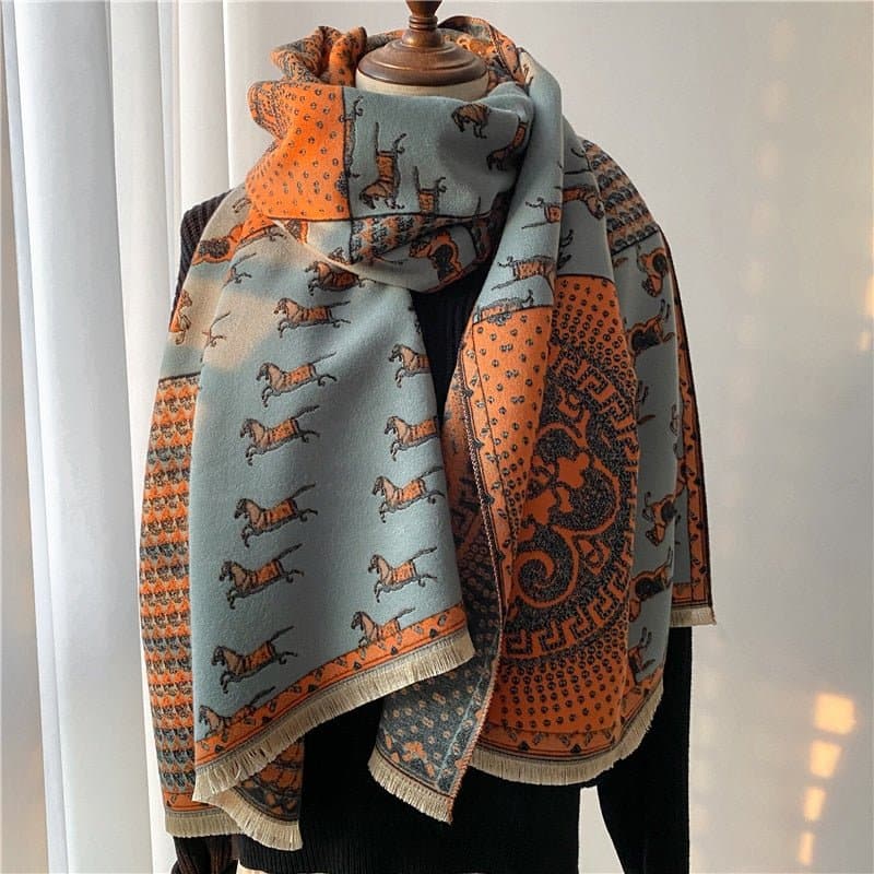 Thick Winter Scarf - Wandering Woman