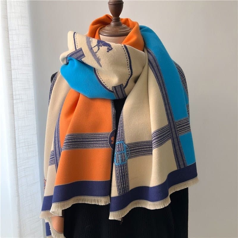 Thick Winter Scarf - Wandering Woman