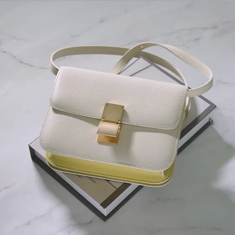 Top Quality Tofu Bags - Women's Fashion Genuine Leather Shoulder Bag - Wandering Woman