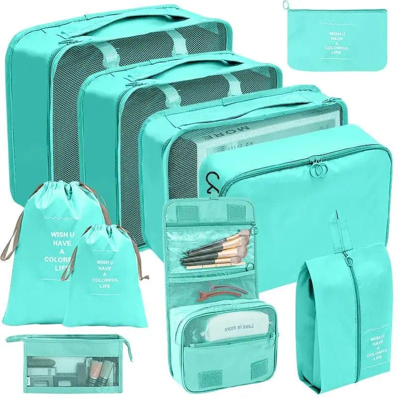 Travel Luggage Packing Bags 7/8/9/10 Pcs Set - Wandering Woman