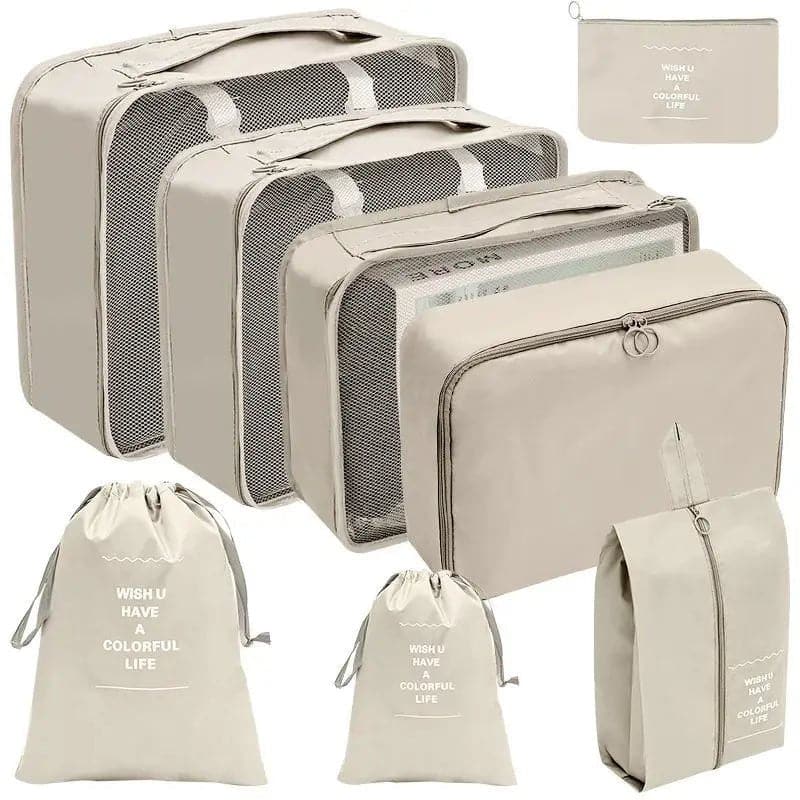 Travel Luggage Packing Bags 7/8/9/10 Pcs Set - Wandering Woman