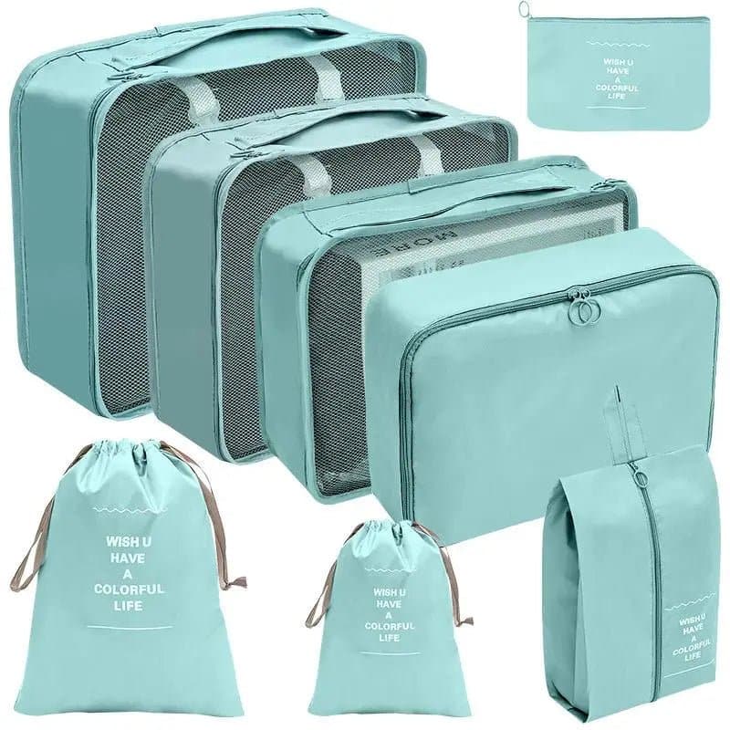 Travel Luggage Packing Bags 7/8/9/10 Pcs Set - Wandering Woman