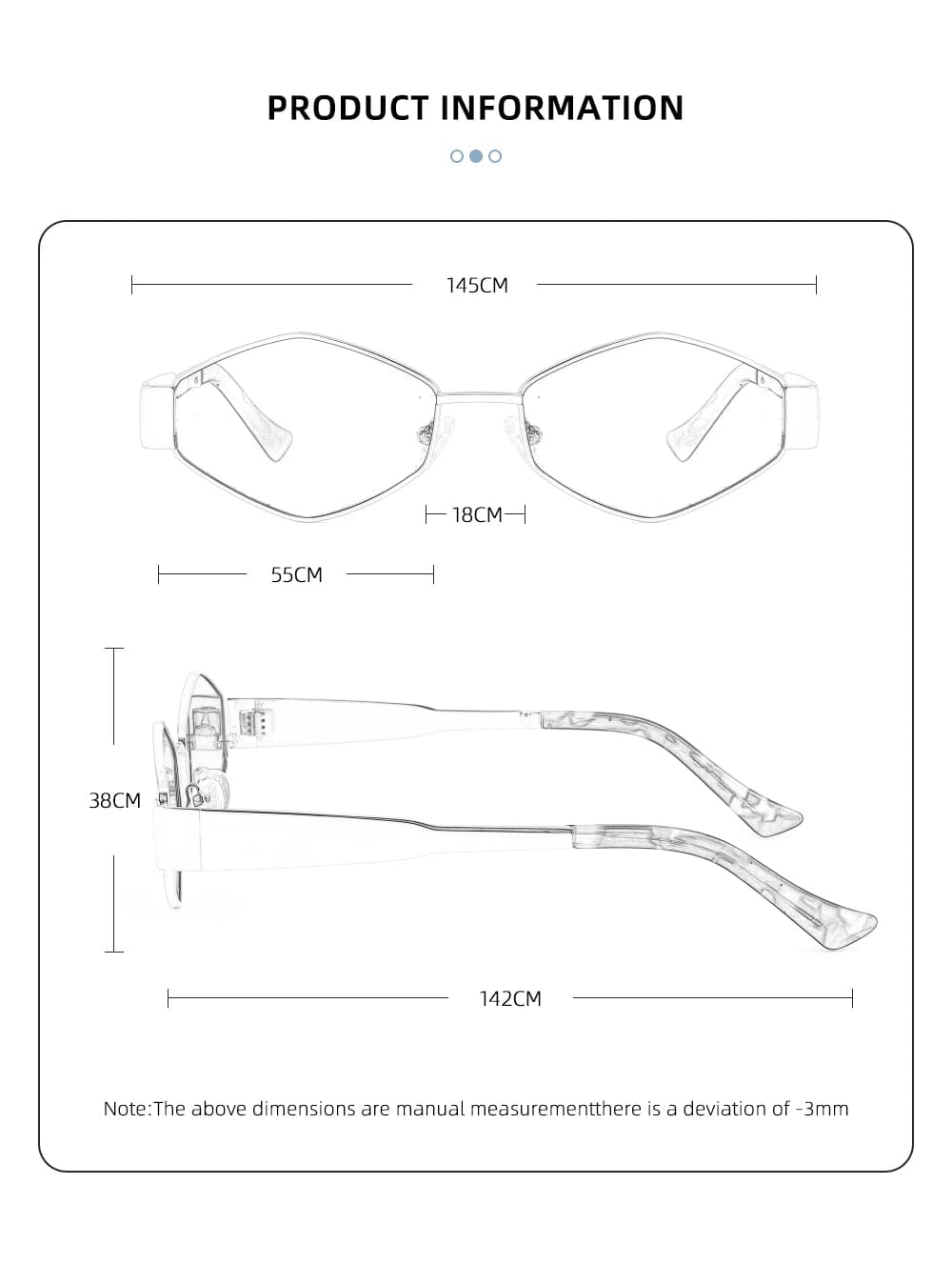 Vintage Polarized Sunglasses for Women - Alloy Frame, Oval Style - 38mm Lens Height, 55mm Lens Width - Model GLT9241 - Wandering Woman