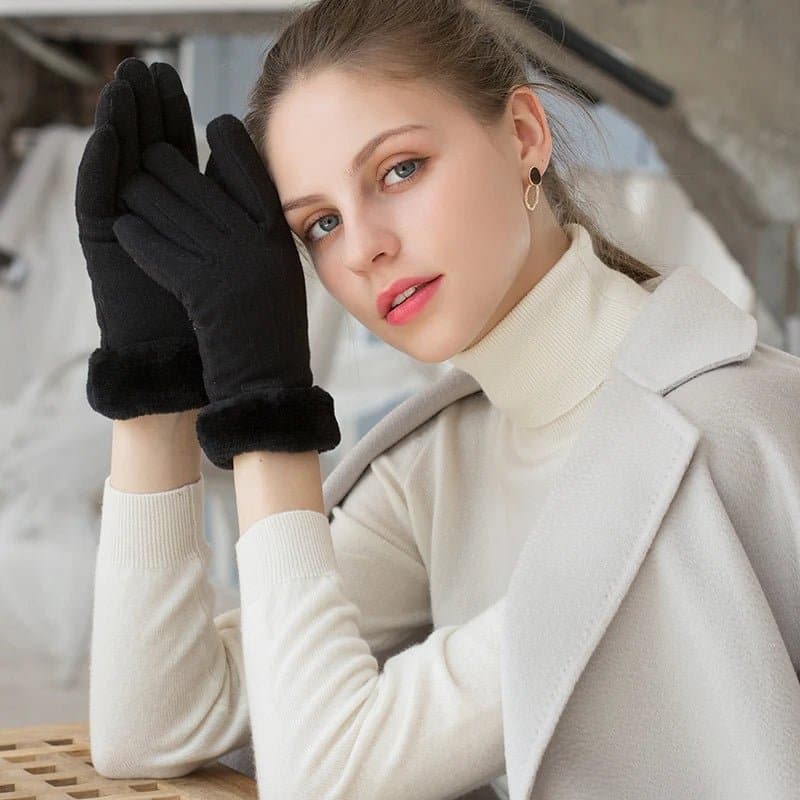 Warm Wool Gloves - Wandering Woman