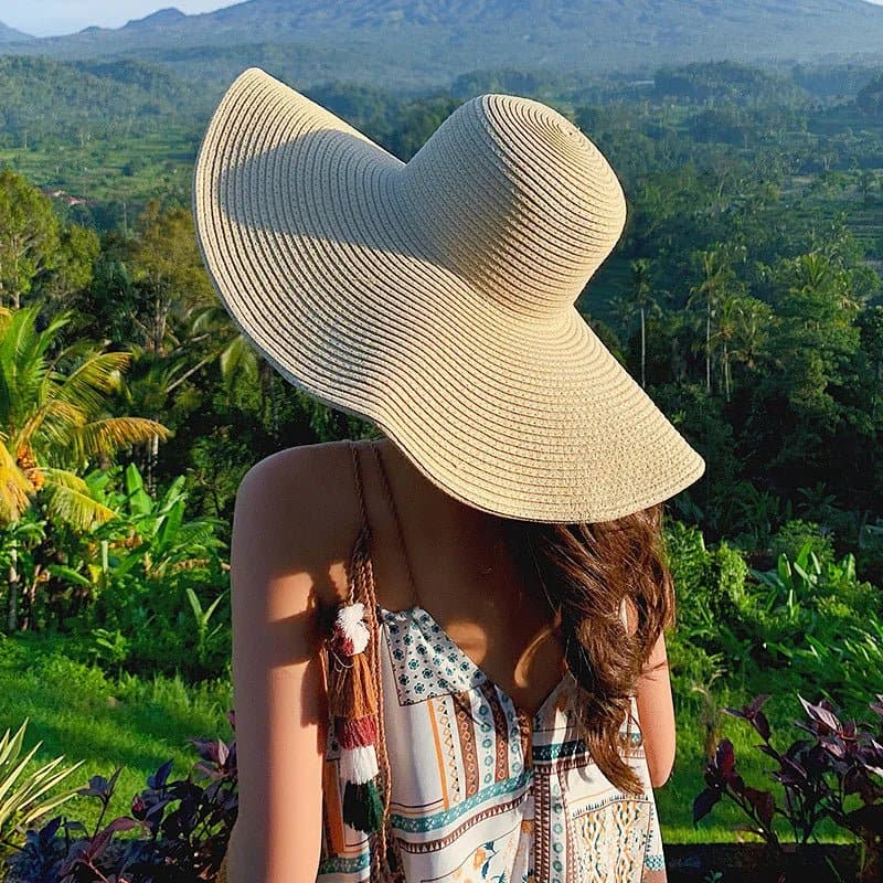 Wide Brim Sun Hat - Wandering Woman