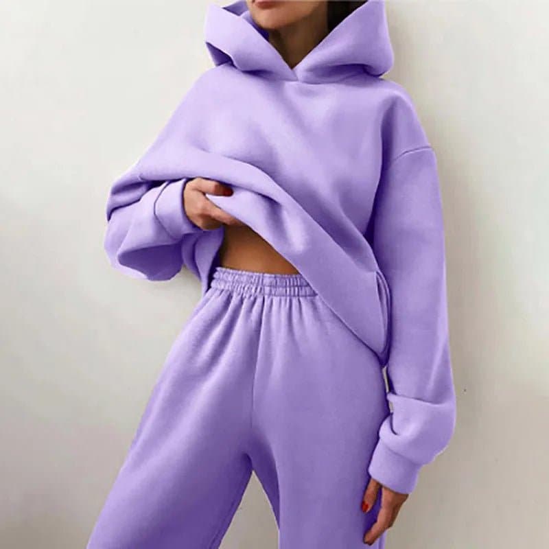 Winter Two Piece Tracksuit - Wandering Woman